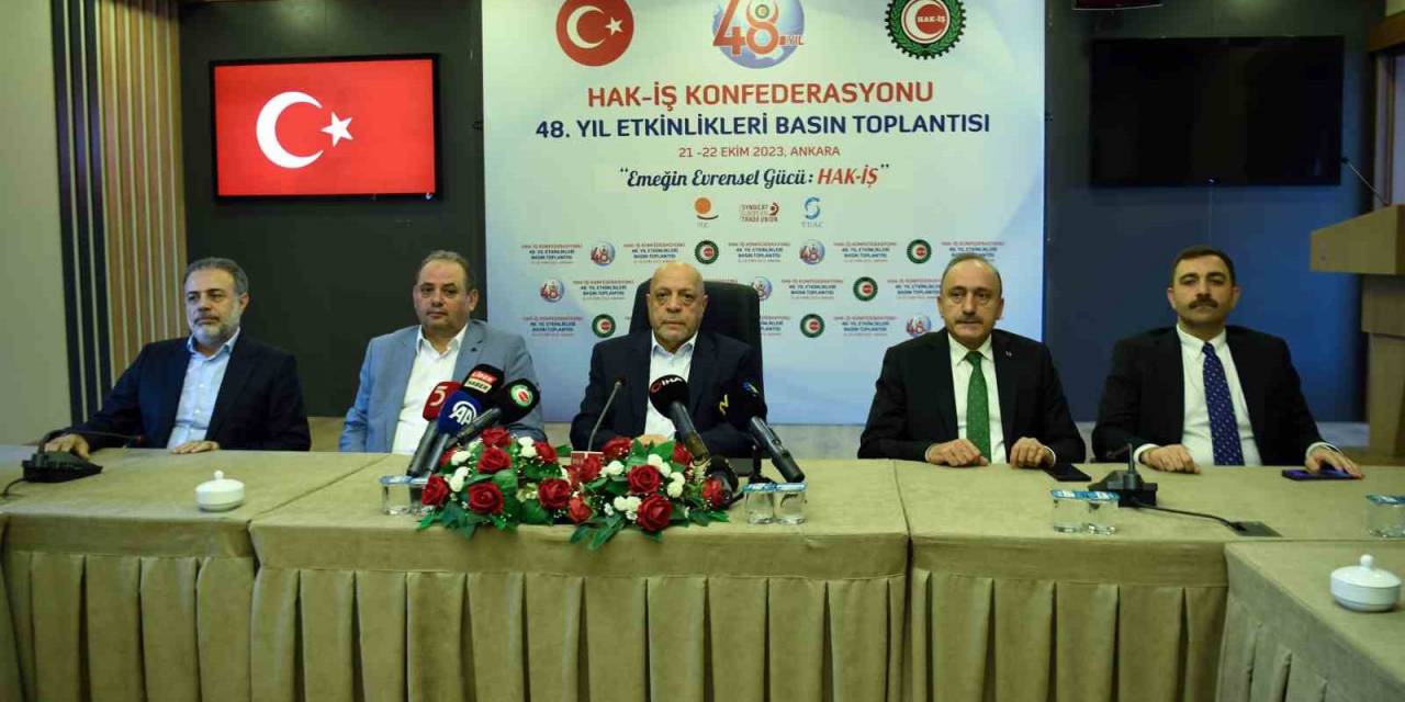 Hak-iş Genel Başkanı Arslan: “Asgari Ücret Tespit Komisyonu Modelini Kabul Etmiyoruz“