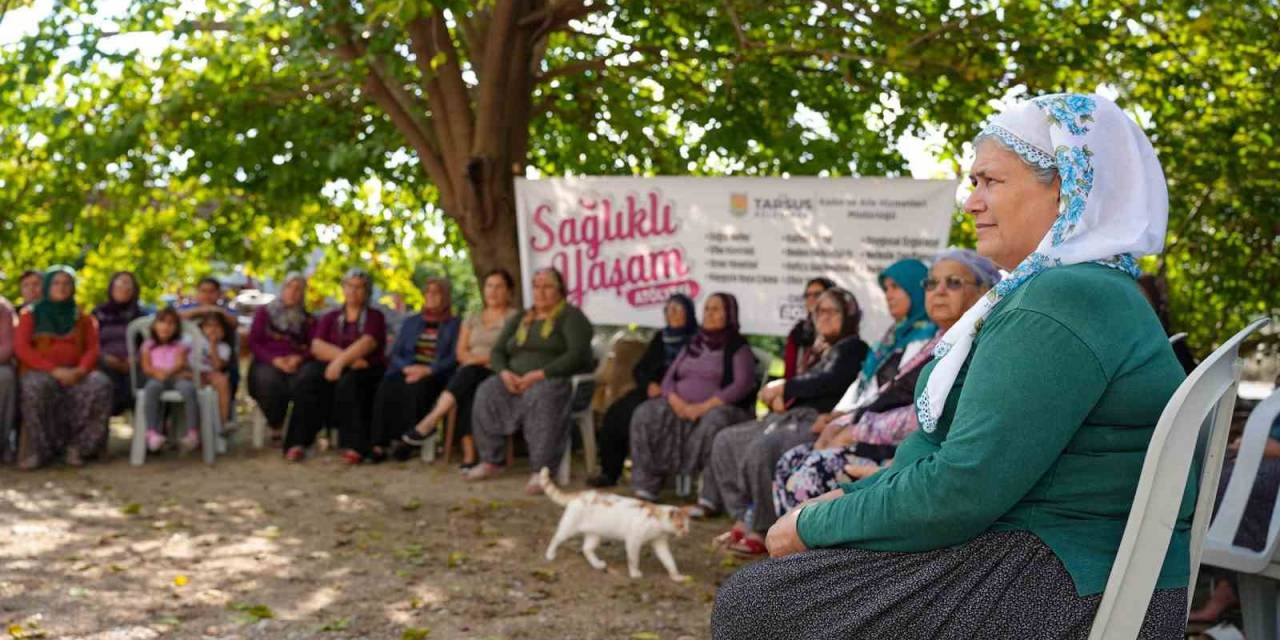 Tarsus’ta Sağlıklı Yaşam Atölyesi Düzenlendi