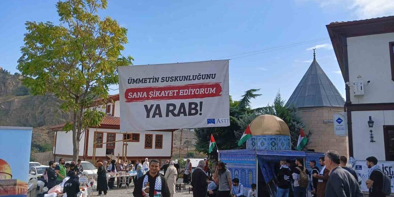 Başkent’te Filistin’e Yardım Sergisi