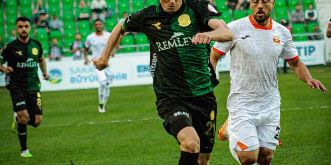 Trendyol 1. Lig: Sakaryaspor: 2  - Adanaspor: 0