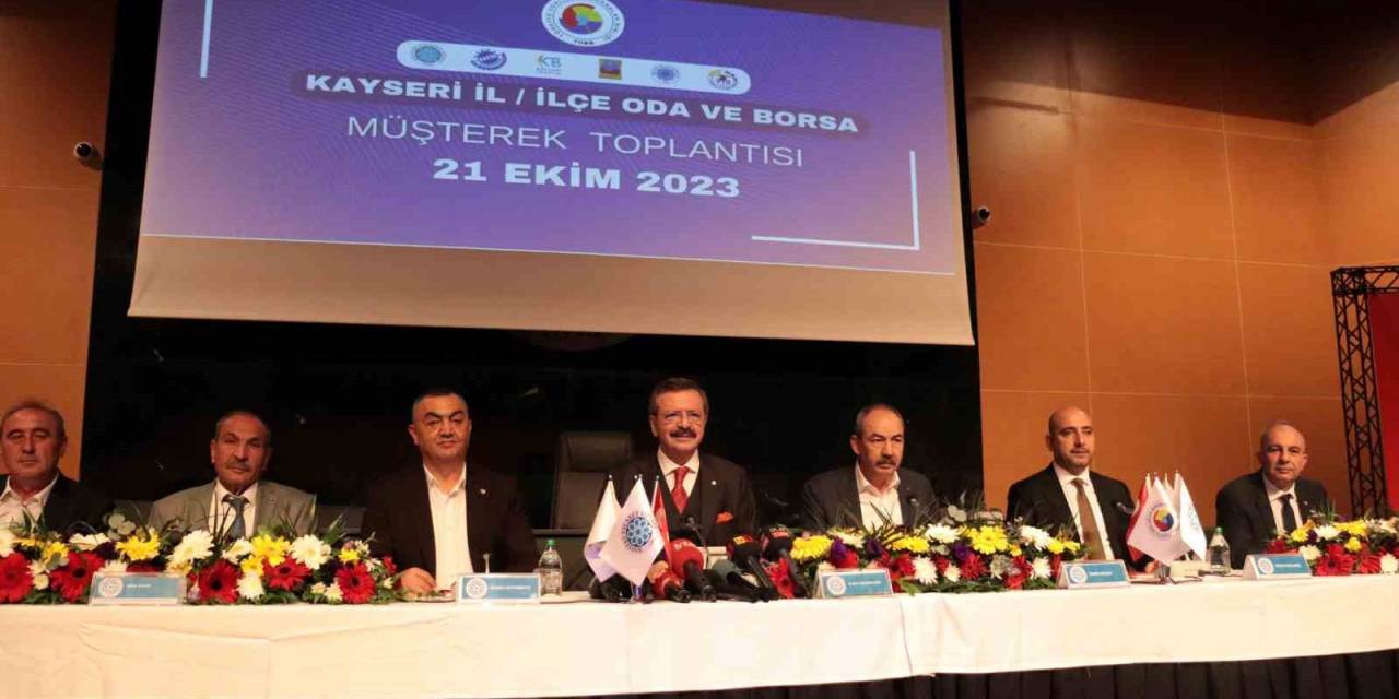 Gülsoy: "Ülkemizin Dengeli Kalkınmasına Paralel Şekilde ’orta Anadolu Üretim Havzası’ Oluşturulmasını İstiyoruz"