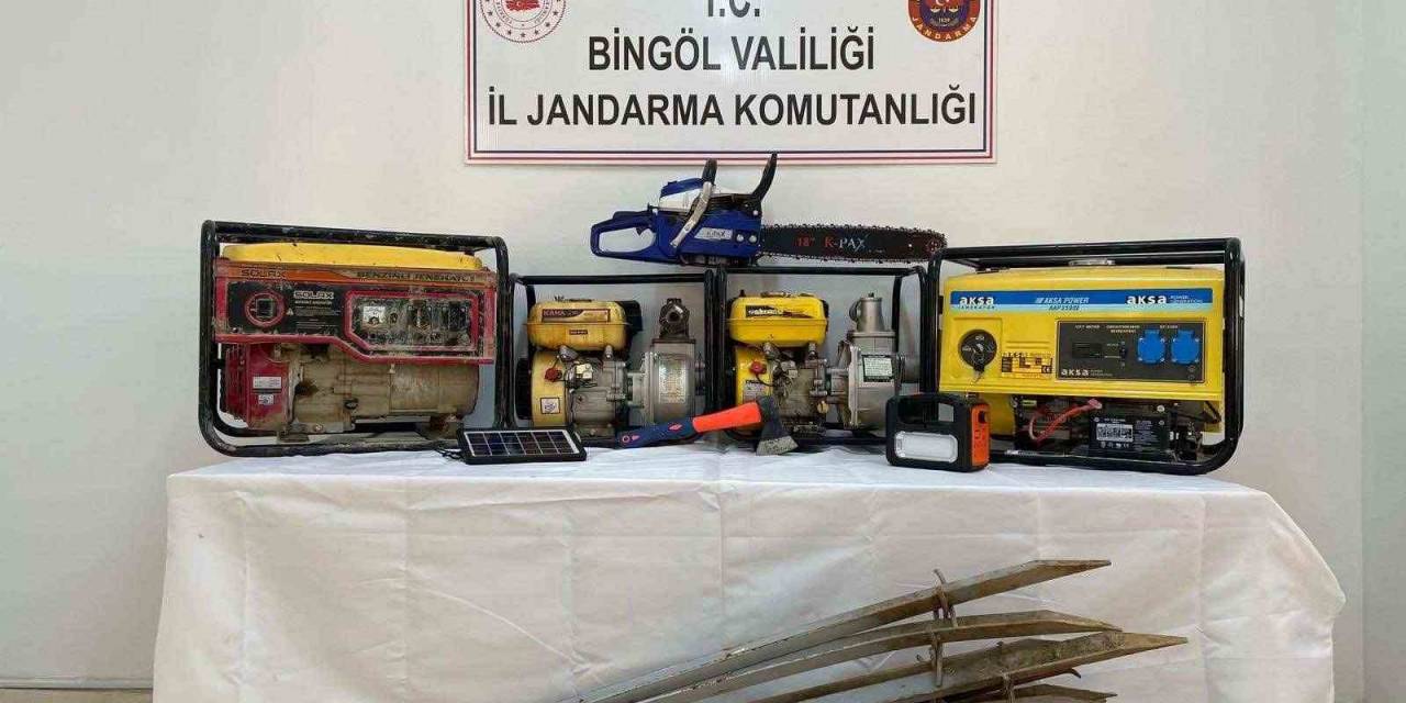 Bingöl’de 10 Ayrı Hırsızlık Olayına Karışan 2 Kişi Tutuklandı