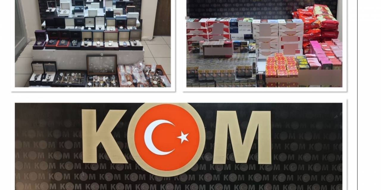 Batman’da Binlerce Gümrük Kaçağı Ürün Ele Geçirildi