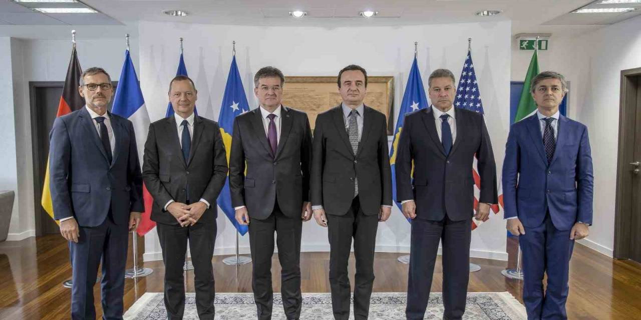 Abd Ve Avrupalı Temsilciler, Kosova Ve Sırbistan Liderleriyle Görüştü