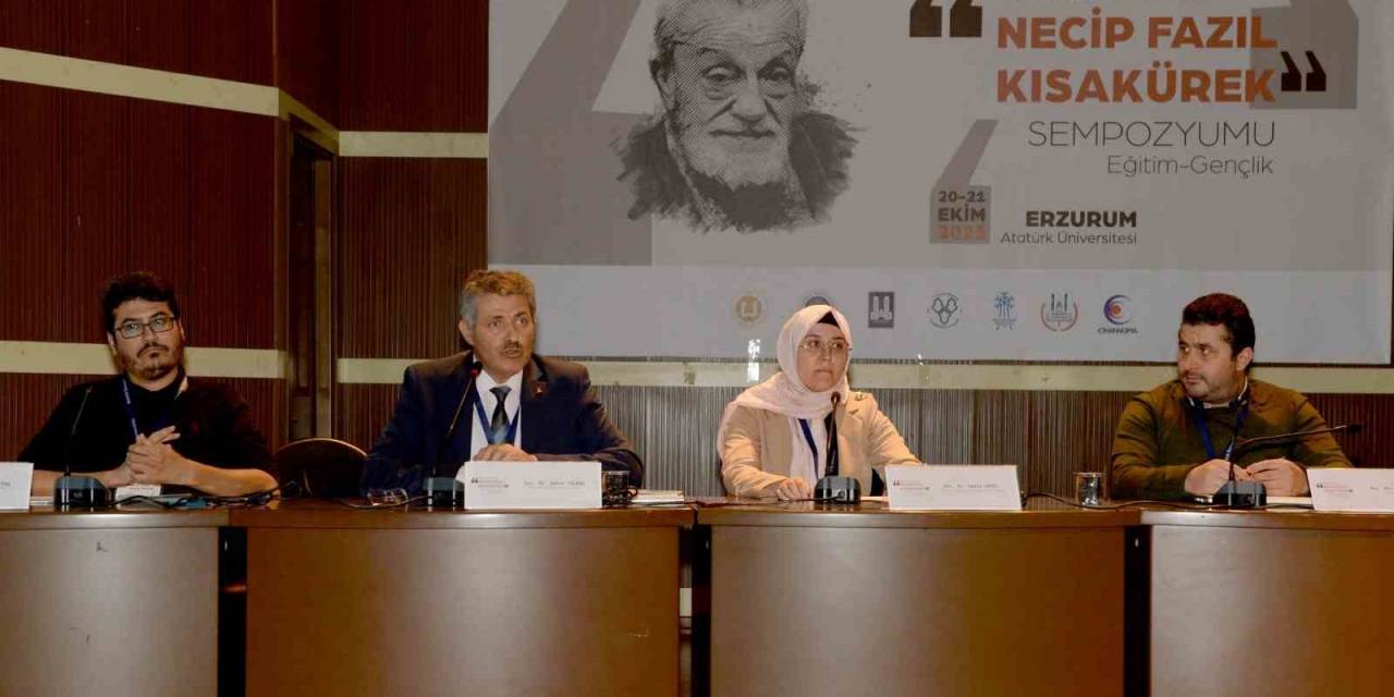 Necip Fazıl Kısakürek Sempozyumu Sona Erdi