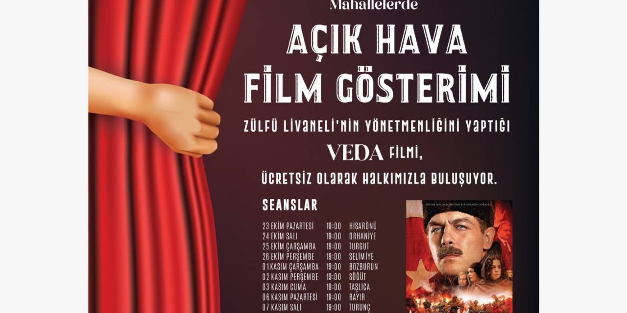 Marmaris’te Ücretsiz Film Günleri