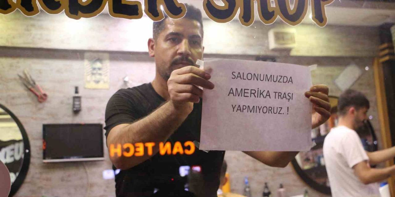 Diyarbakırlı Berberden Filistin’e Destek İçin "Amerikan Tıraşı" Boykotu