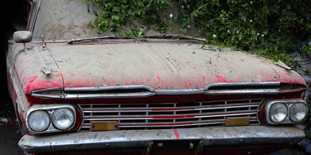 15 Yıldır Garajdaydı, 1959 Model Klasik Araca Yıllar Sonra İlk Marş