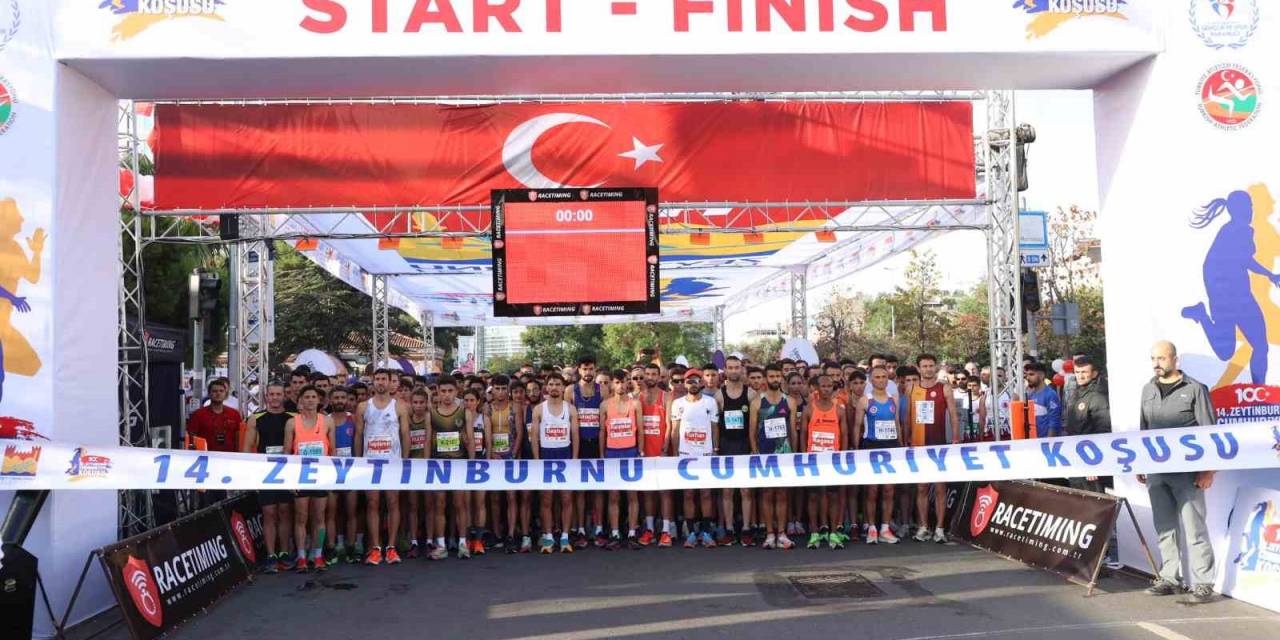 14. Zeytinburnu Cumhuriyet Koşusu Gerçekleştirildi