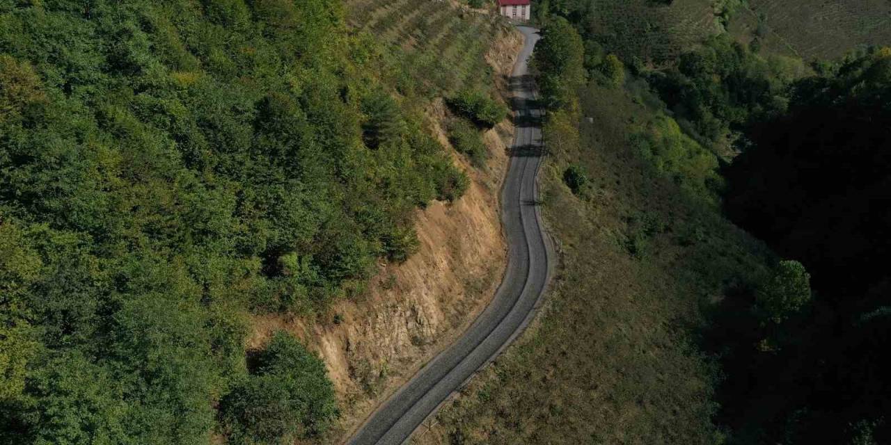 Ordu Büyükşehir, Kırsalda Asfalt Çalışmalarını Sürdürüyor