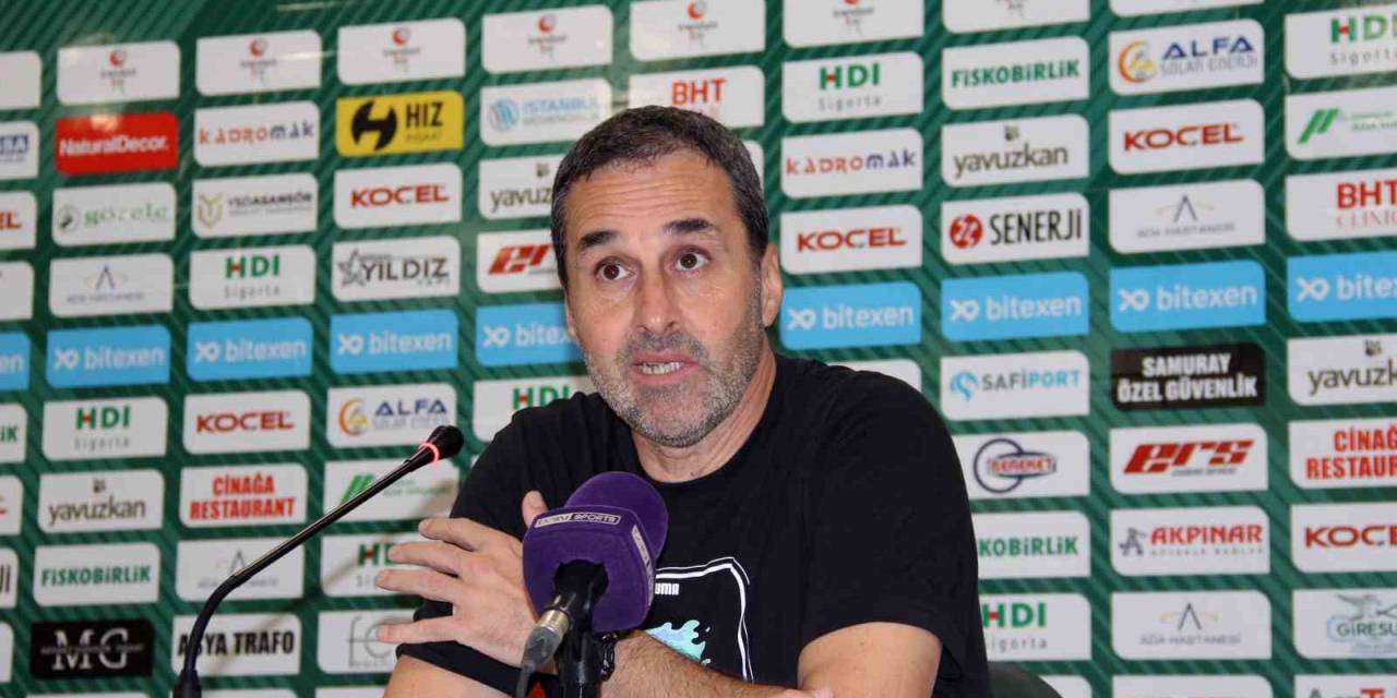 Giresunspor-boluspor Maçının Ardından