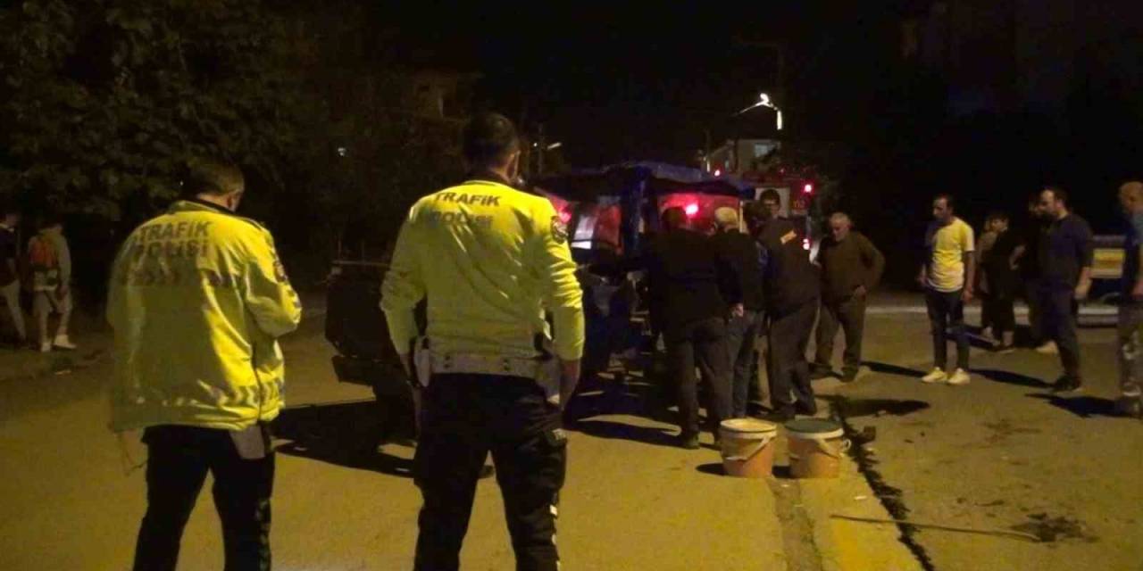 Sakarya’da Kontrolden Çıkan Patpat Devrildi: 5’i Çocuk 8 Yaralı