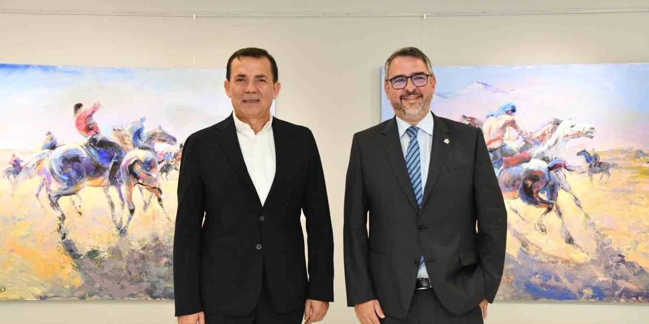 Başkan Özyiğit: "Hem Kentimizi Tanıttık Hem De İki Belediye Olarak Birlikte Neler Yapabileceğini Değerlendirdik"