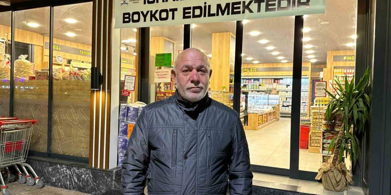 Fiyat Etiketlerine "Lütfen Almayın" Yazarak, İsrail Ürünlerine Karşı Boykot Başlattı