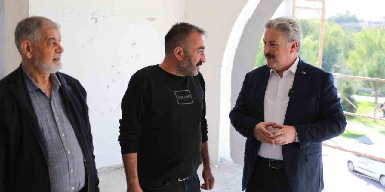 Şirintepe Mahallesi’nin Kütüphanesi Ve İkinci Bahar Evi Tamamlanmak Üzere