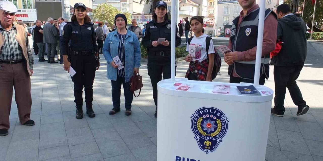 Burhaniye’de Polisler Kades Uygulamasını Anlattı