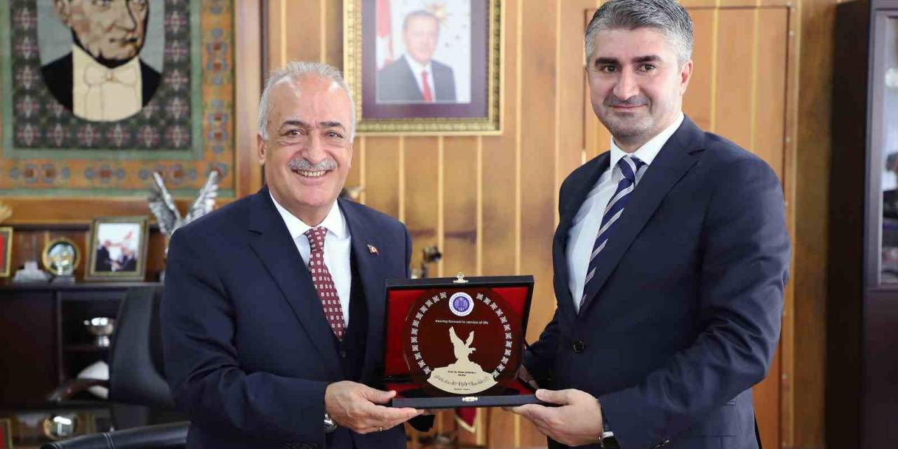 Bakan Yardımcısı Tarıkdaroğlu, Rektör Çomaklı’ya Ziyaret