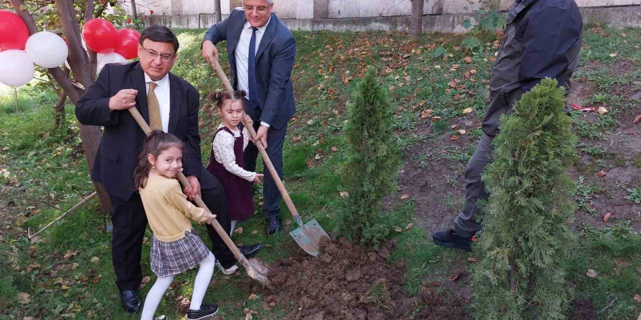 Samsun’da Cumhuriyet’in 100. Yılında 200 Okulda 4 Bin Fidan Dikimi Başladı
