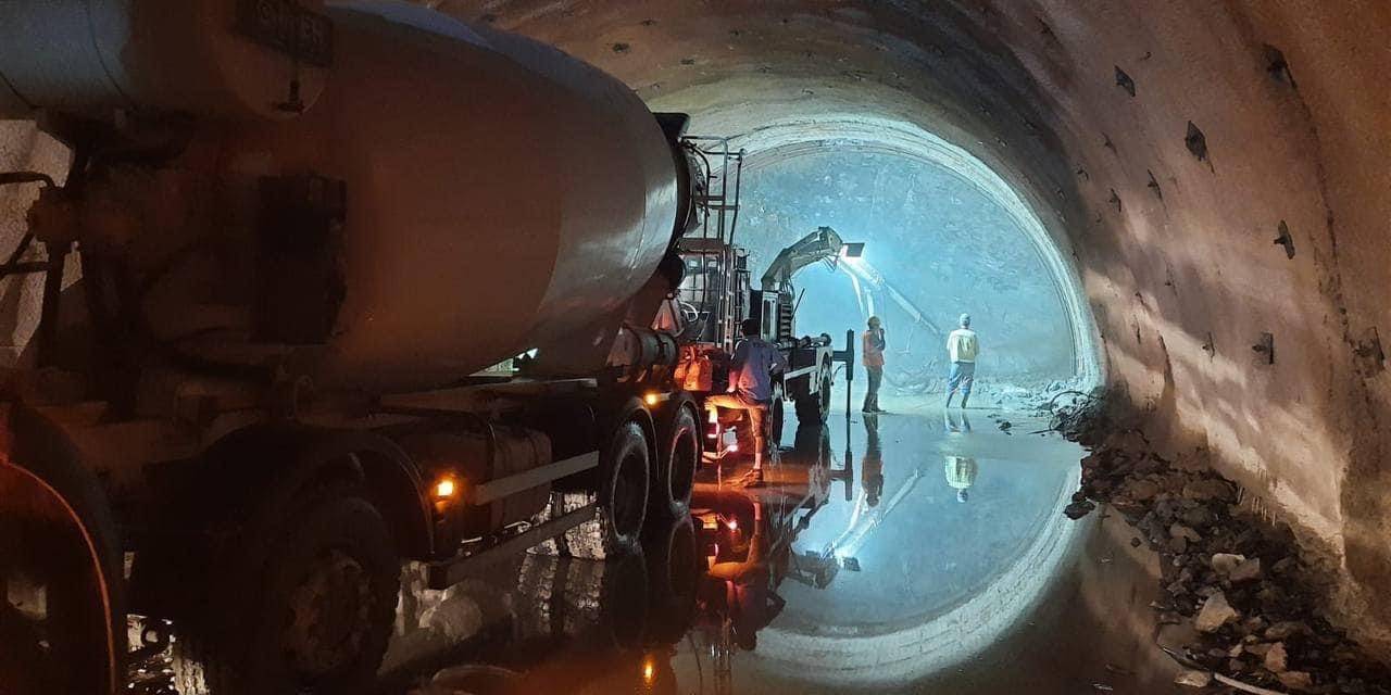 Zonguldak-filyos Arasındaki Tünel Çalışmaları Sürüyor