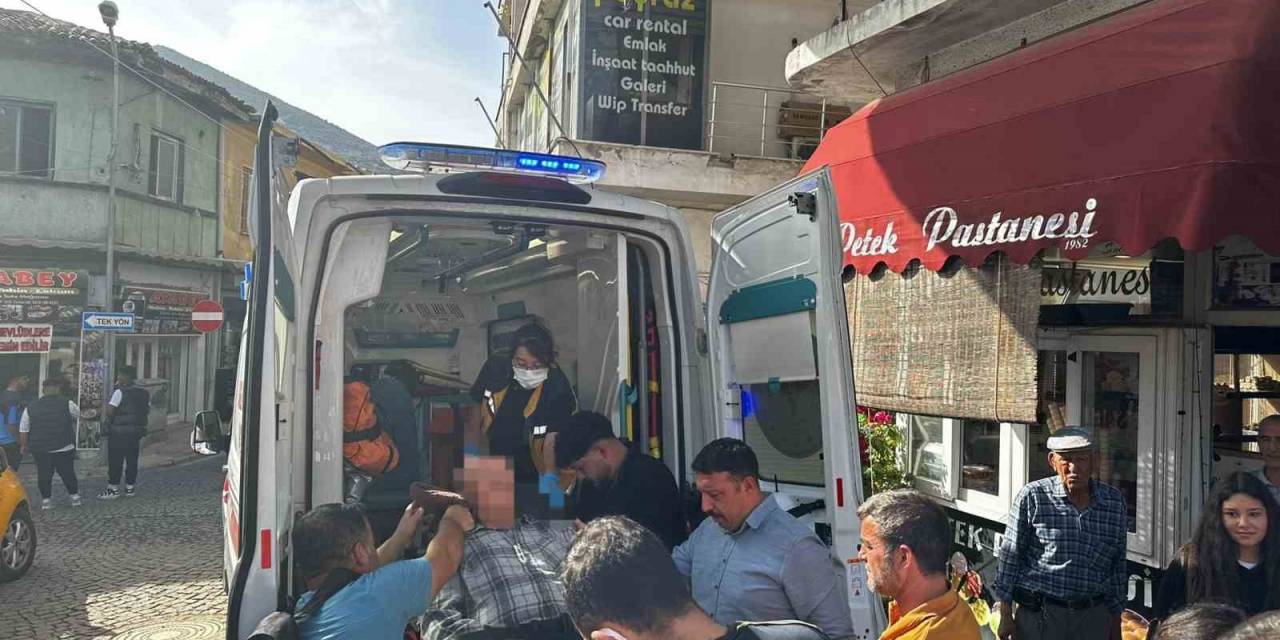 Milas’taki Kazada Motosiklet Sürücüsü Yaralandı