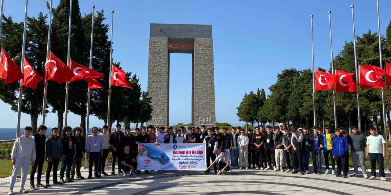 Çorum Belediyesi 1000 Genci Çanakkale’ye Götürüyor
