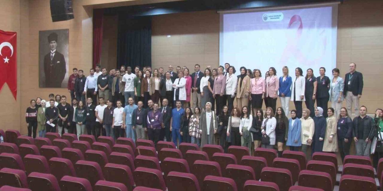 Sağlık Bilimleri Üniversitesinde “Meme Kanseri Bilinçlendirme” Etkinliği Düzenlendi