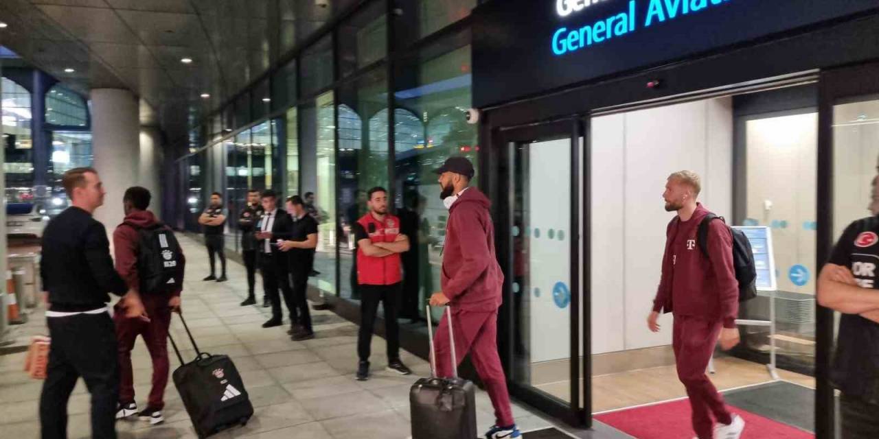 Galatasaray’ın Şampiyonlar Ligi’ndeki Rakibi Bayern Münih İstanbul’a Geldi