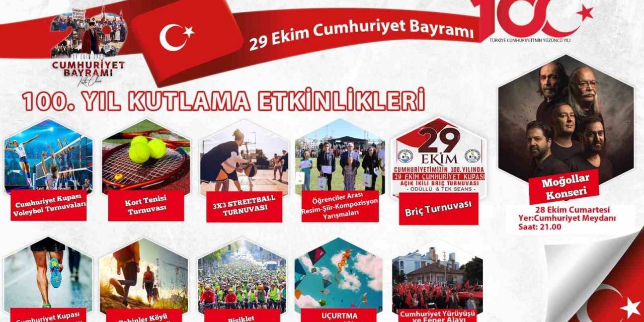 Burhaniye’de 100. Yıla Yakışır Kutlama Programı