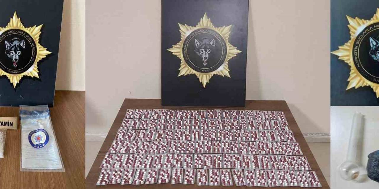 Samsun’da Narkotik Polisleri Çok Sayıda Uyuşturucu Madde Ele Geçirdi: 16 Gözaltı