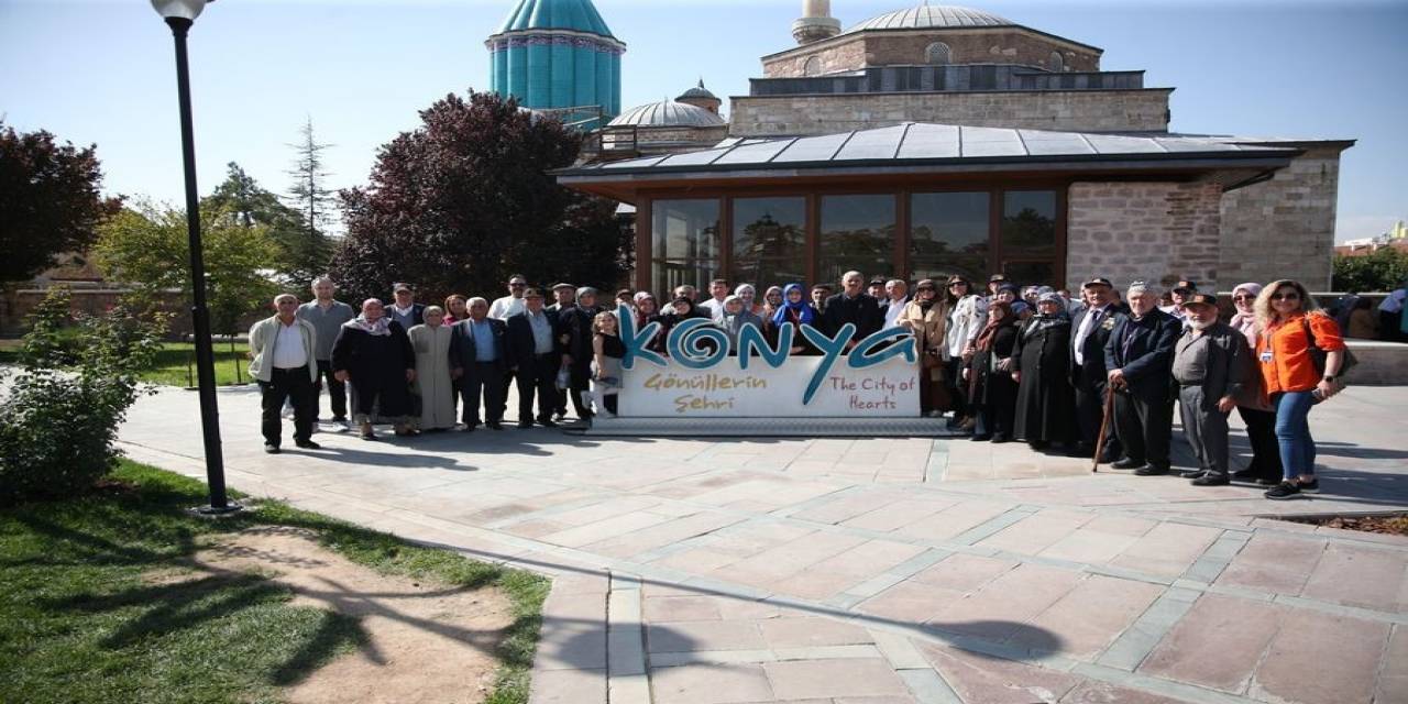 Gaziler İle Şehit Ve Gazi Yakınları Konya’yı Gezdi