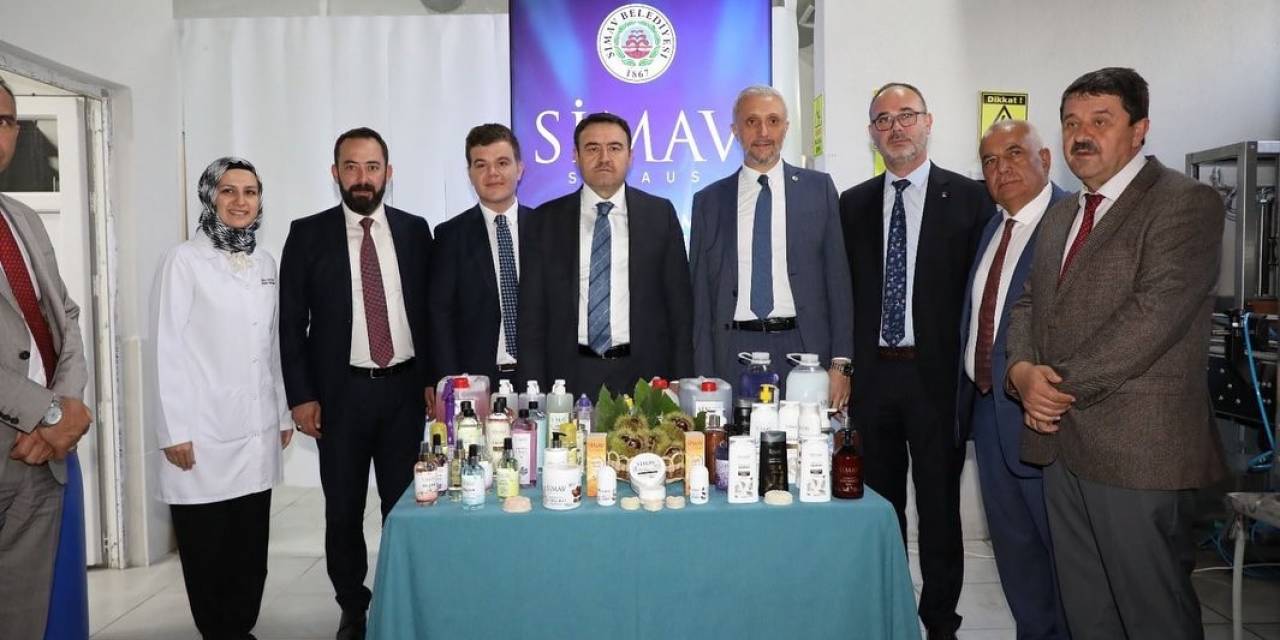 Simav Kozmetik Tesisinde İncelemelerde Bulundu