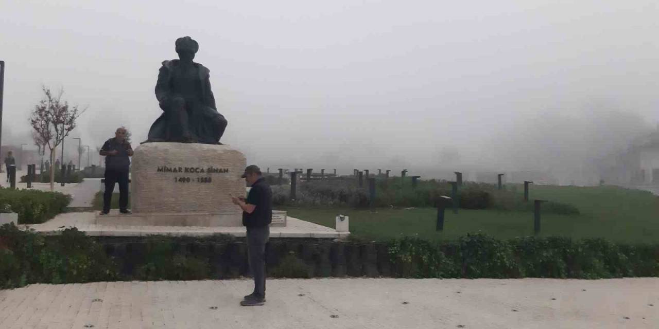 Edirne’de Sis Etkili Oldu, Selimiye Gözden Kayboldu