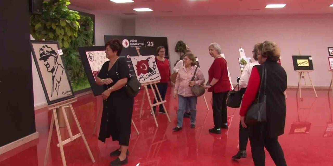 ‘Cumhuriyet Kadınları Kırkyama Sergisi’ Doğuş Üniversitesi’nde Sanatseverlerle Buluştu