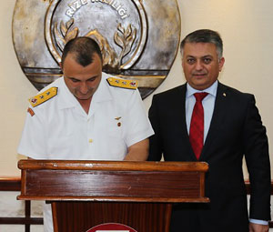 Sahil Güvenlik Komutanı Üstem Rize'de!