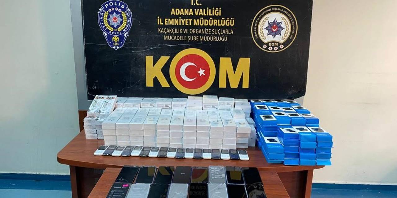 Adana’da Kaçakçılık Operasyonu
