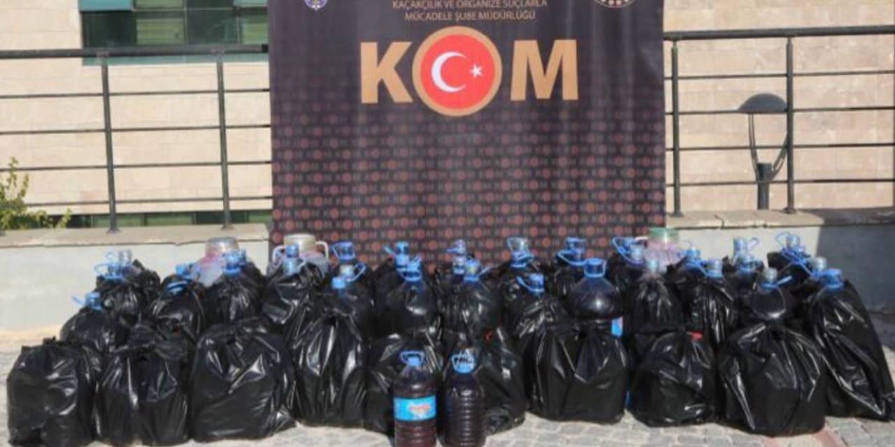 Elazığ’da Kaçak İçki Operasyonu: 1 Şüpheli Yakalandı