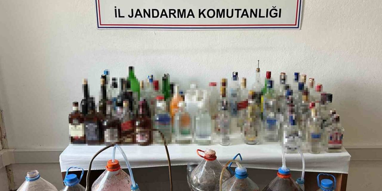 Bolvadin’de Kaçak Alkol Üreten Şahıs Yakalandı