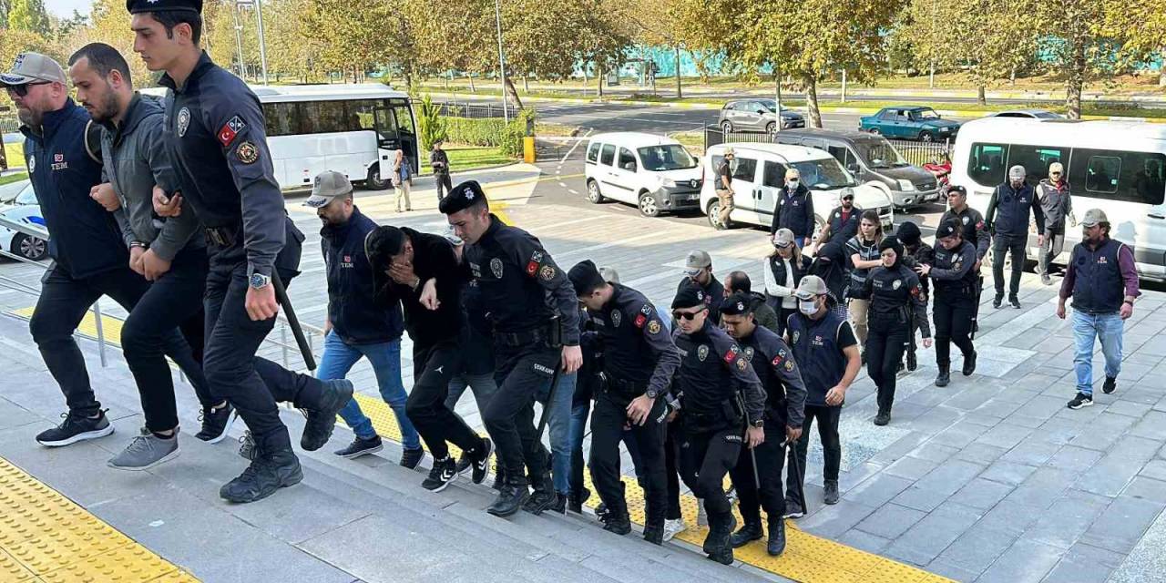 Tekirdağ Merkezli 4 İldeki Pkk Operasyonunda 9 Kişi Adliyeye Sevk Edildi