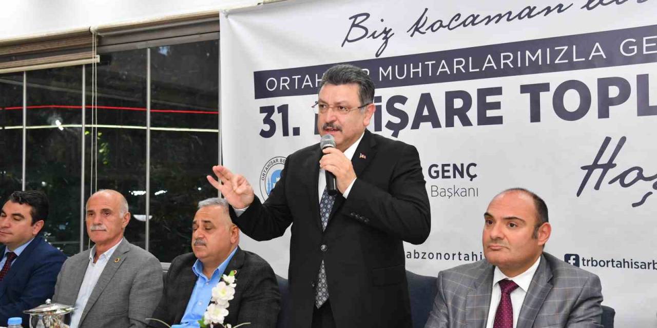 Genç, Muhtarlarla 31. İstişare Toplantısı’nda Bir Araya Geldi