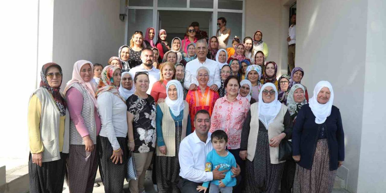 Mezitli’de Gönüllü Evi Ve Muhtarlık Binası Açıldı