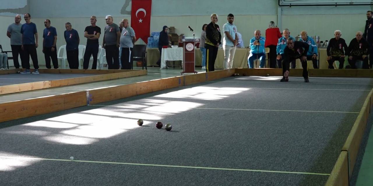 Kırklareli’nde Bocce Turnuvası Yapıldı