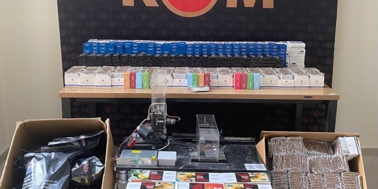 Erzurum’da Kaçak Sigara Operasyonu