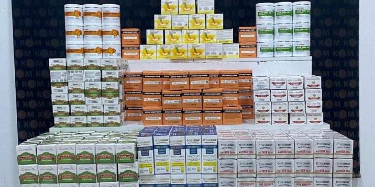 Kars’ta 2 Milyon Liralık Cilt Bakım Kremi Ele Geçirildi