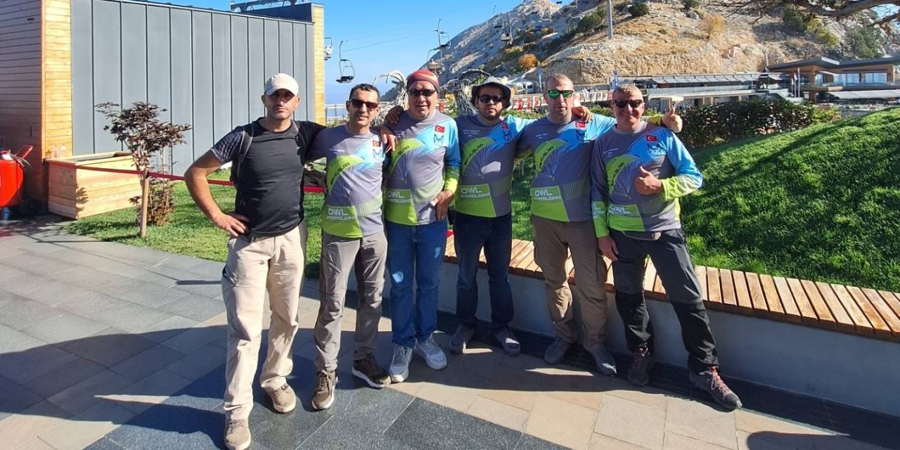 Gökyüzünde Bayrak Açıp Filistin’e Destek Verdiler