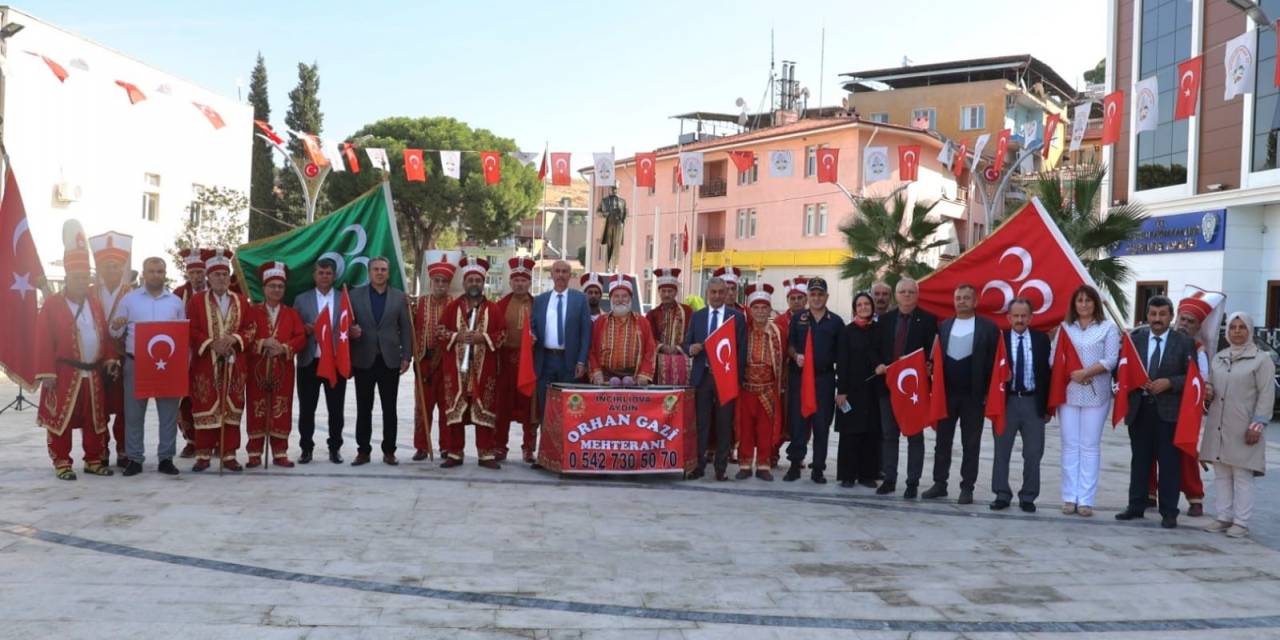 Koçarlı’da Cumhuriyet Korteji Renkli Görüntülere Sahne Oldu