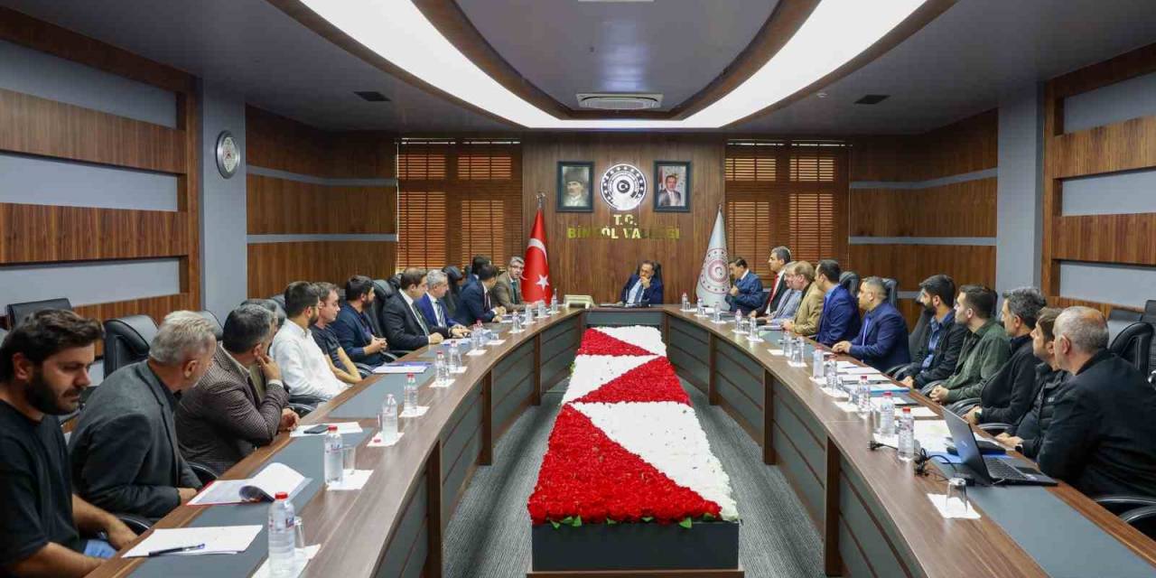 Bingöl’de Afad Değerlendirme Toplantısı Yapıldı