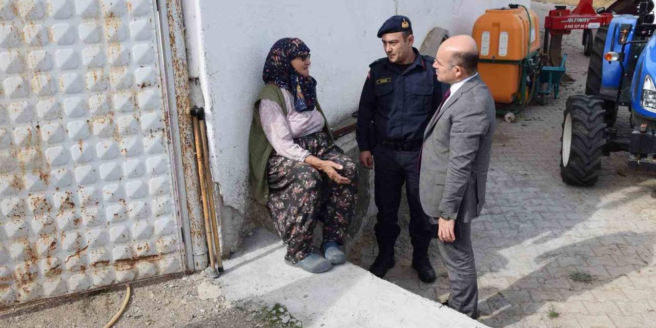 Kaymakam Dr. Nebioğlu’ndan Şehit Ailesine Ziyaret