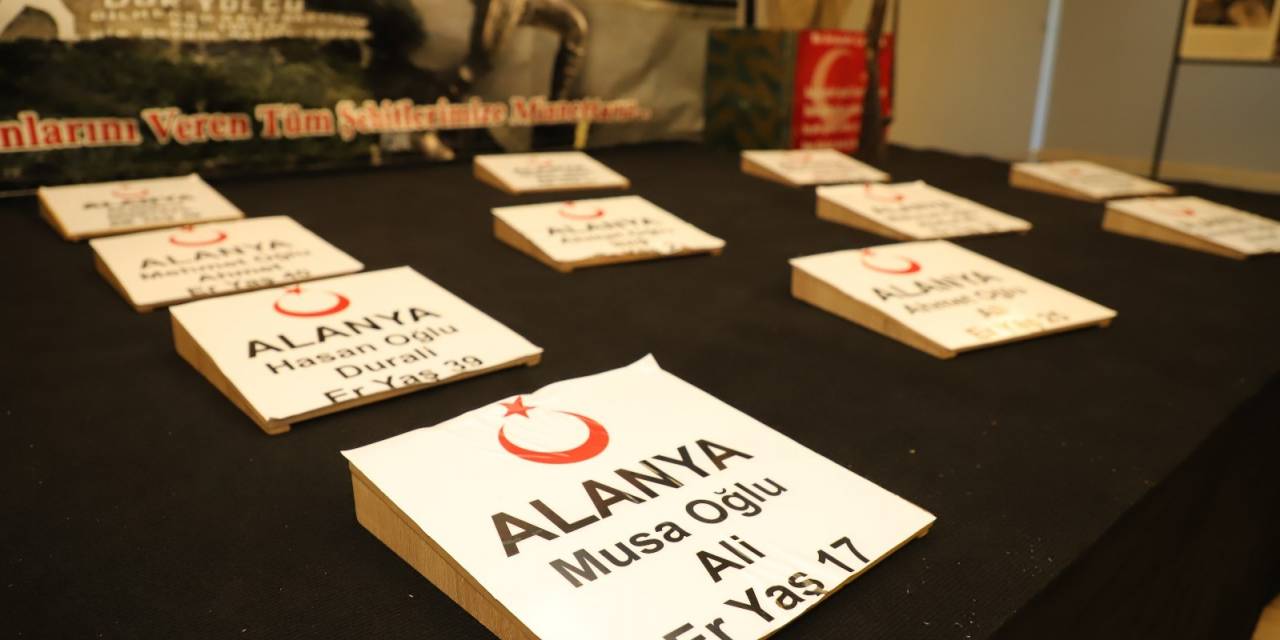 Gezici Çanakkale Müzesi Alanya’da Açıldı