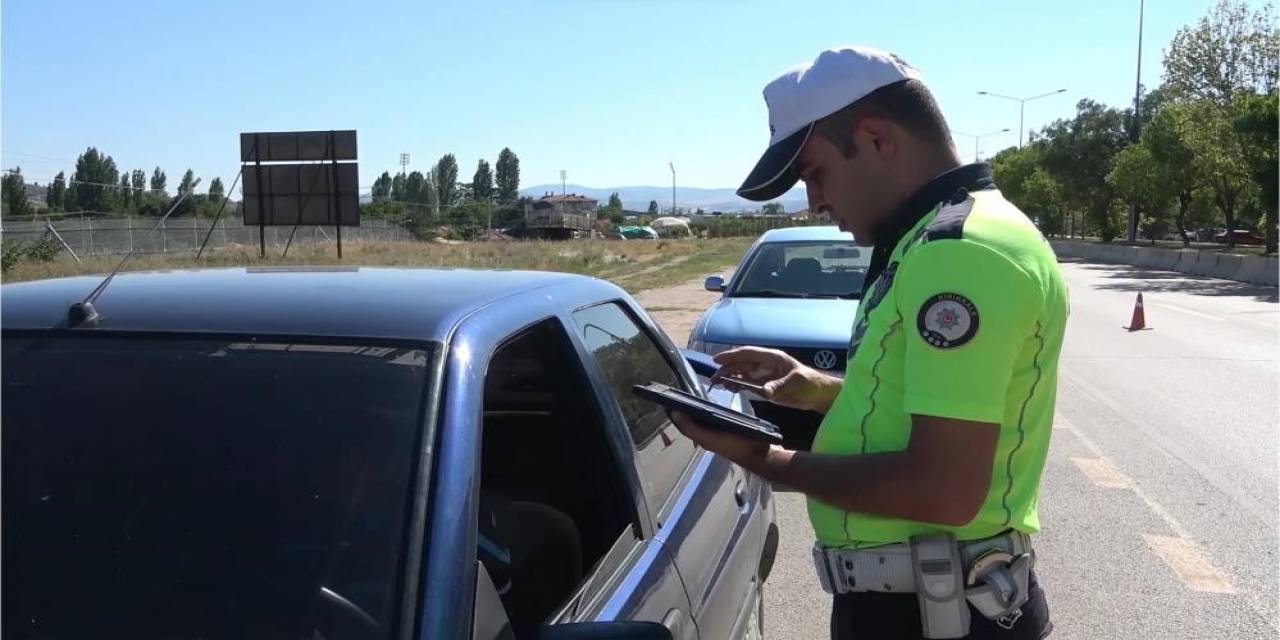 Kırıkkale’de 120 Araç Trafikten Men Edildi