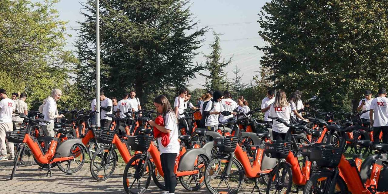 Pedallar Cumhuriyetin 100. Yılı İçin Çevrildi